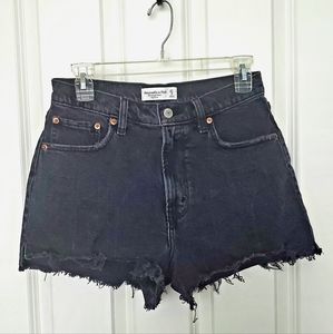 A&F Curve Love 90s Cutoff Shorts